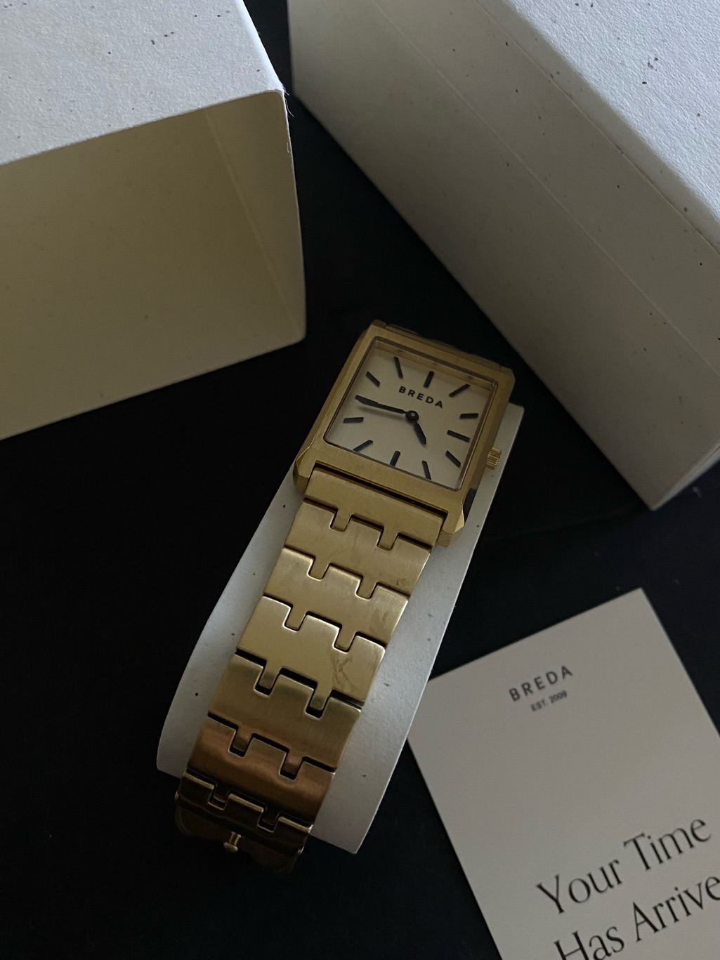 Breda Gold Tone Watch — image 7 of 8